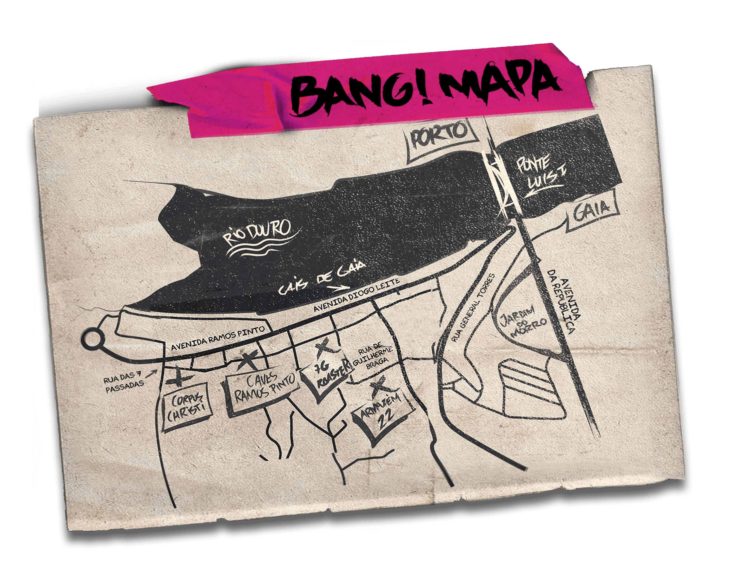 Festival BANG! Map